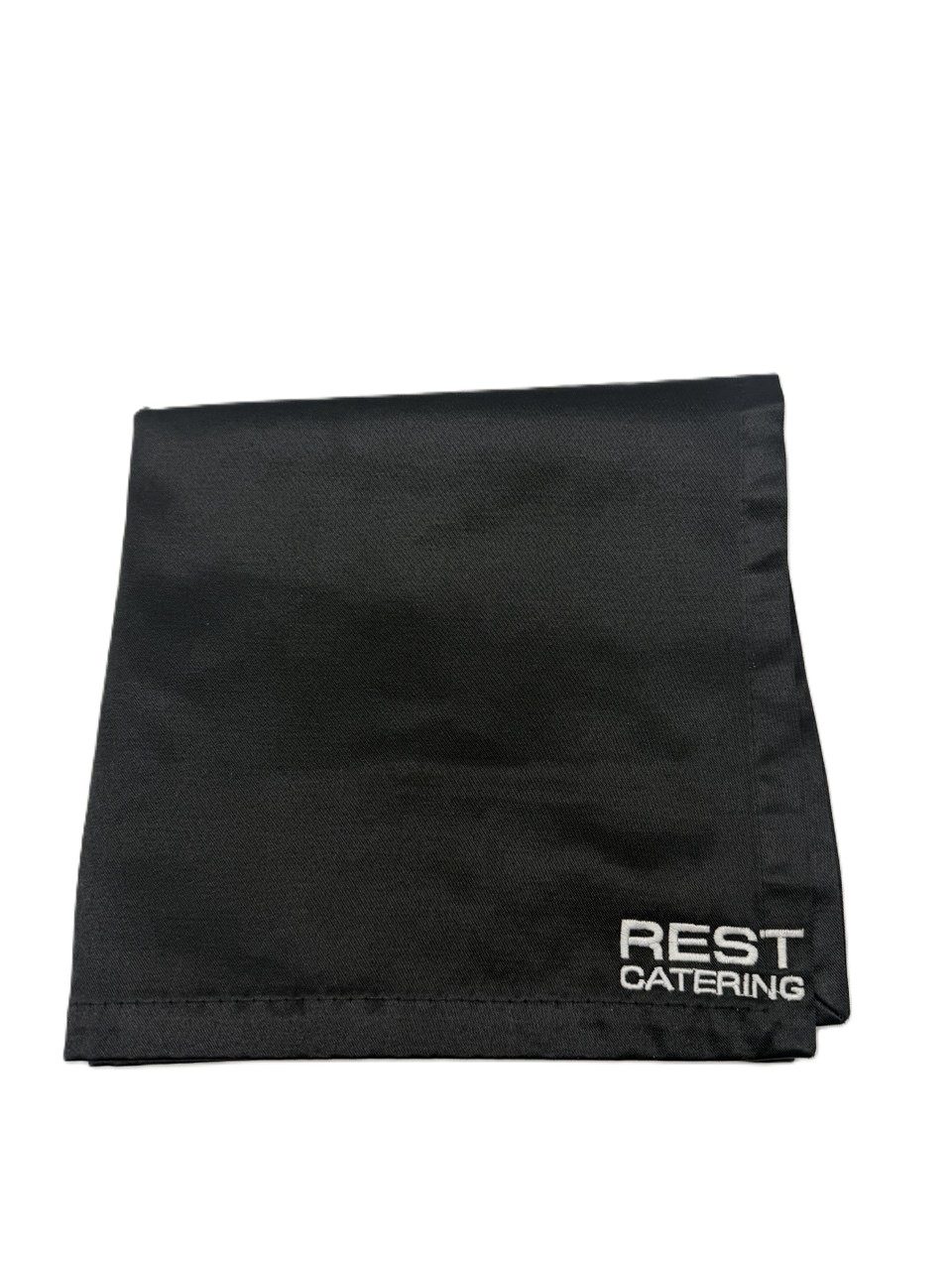 Салфетка чёрная с лого REST45х45 248шт 